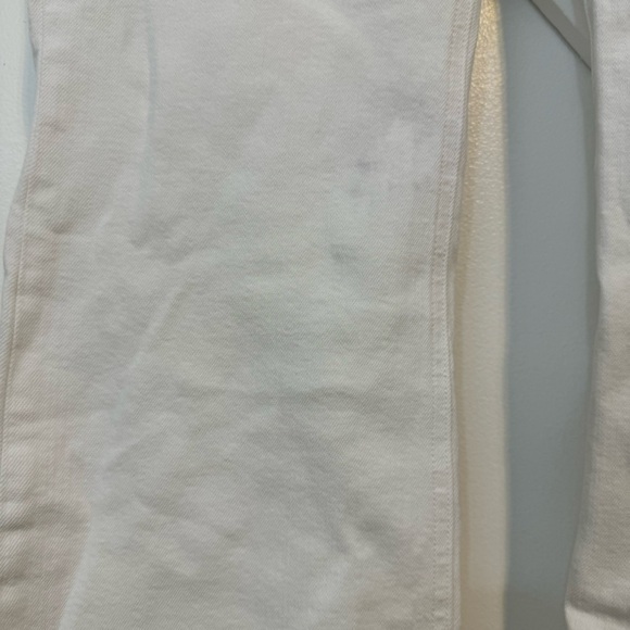 Rag & Bone Nina High Rise Skinny Ankle Flare Denim Jeans White Sz 33 - Picture 5 of 13